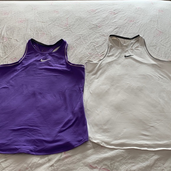Beautiful purple and white Nike tank top! - Picture 1 of 3